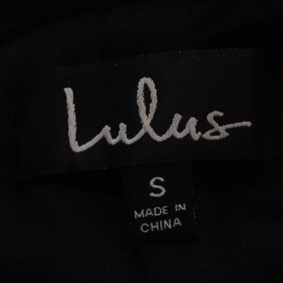 NWT, Lulus, Awaken My Love, Guipure Lace Open Back Long Sleeve Maxi Dress Black - Picture 5 of 6